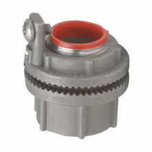 Product image for Crouse-Hinds Series SSTG 9 3-1/2 Inch 316 Stainless Steel Conduit Ground Hub