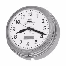 Product image for Crouse-Hinds TCH2220 17" Round Electric Clock, Explosionproof, Dust-Ignitionproof, Surface Mount, Sheet Steel Case