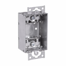 Product image for Crouse-Hinds Series TP106 3 x 2 x 1-1/2 Inch Steel Non-Gangable Switch Box