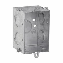 Product image for Crouse-Hinds Series TP126 3 x 2 x 2 Inch Steel Gangable Switch Box