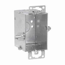 Product image for Crouse-Hinds Series TP131 3 x 2 x 2 Inch Steel Gangable Switch Box