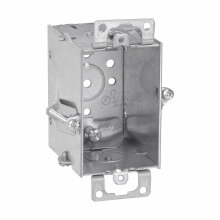 Product image for Crouse-Hinds Series TP163 3 x 2 x 2-1/2 Inch Steel Gangable Switch Box