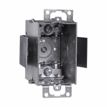 Product image for Crouse-Hinds Series TP177 3 x 2 x 2-1/2 Inch Steel Gangable Switch Box