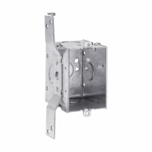 Product image for Crouse-Hinds Series TP222 3 x 2 x 2-1/2 Inch Steel Gangable Switch Box
