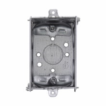 Product image for Crouse-Hinds Series TP236 3 x 2 x 3-1/2 Inch Steel Gangable Switch Box