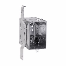 Product image for Crouse-Hinds Series TP246 3 x 2 x 3-1/2 Inch Steel Gangable Switch Box