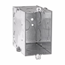 Product image for Crouse-Hinds Series TP248 3 x 2 x 3-1/2 Inch Steel Gangable Switch Box