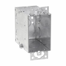 Product image for Crouse-Hinds TP252 3" x 2" x 3-1/2" Steel Gangable Switch Box