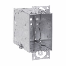 Product image for Crouse-Hinds TP254 3" x 2" x 3-1/2" Steel Gangable Switch Box