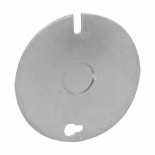 Product image for Crouse-Hinds TP272 3-1/4" Steel Flat Round Ceiling Pan Cover