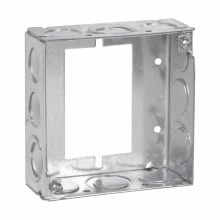 Product image for Crouse-Hinds TP422 4" x 4" x 1-1/2" Steel Square Box Extension Ring