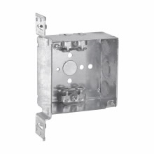 Product image for Crouse-Hinds Series TP440 4 x 4 x 2-1/8 Inch Steel Welded Square Outlet Box