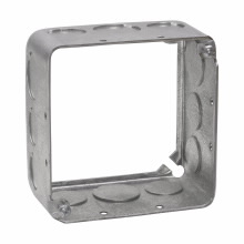 Product image for Crouse-Hinds Series TP465 4 x 4 x 2-1/8 Inch Steel Square Cover Extension Ring