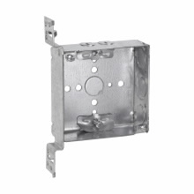 Product image for Crouse-Hinds Series TP449 4 x 4 x 1-1/2 Inch Steel Welded Square Outlet Box