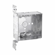 Product image for Crouse-Hinds Series TP452 4 x 4 x 2-1/8 Inch Steel Welded Square Outlet Box