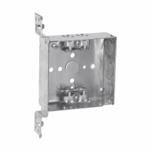 Product image for Crouse-Hinds Series TP459 4 x 4 x 1-1/2 Inch Steel Welded Square Outlet Box