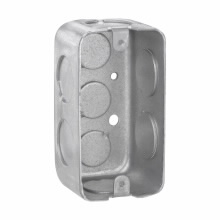 Product image for Crouse-Hinds TP594 4" x 2-1/8" x 1-7/8" Steel Utility Box