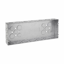 Product image for Crouse-Hinds Series TP640 12-1/4 x 1-5/8 x 4-1/2 Inch Steel 5-Gang Switch Box