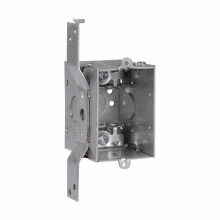 Product image for Crouse-Hinds Series TP670 3 x 2 x 2-3/4 Inch Steel Gangable Switch Box
