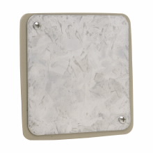 Product image for Crouse-Hinds TP850 Flat Blank Gasket Square Box Air Plenum