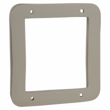 Product image for Crouse-Hinds TP852 4-11/16" Square Box Cover, Air Plenum, Flat Ring Double Gasketed, Steel