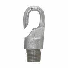 Product image for Crouse-Hinds Series UNH26 3/4 Inch Malleable Iron Male Flexible Luminaire Hanger