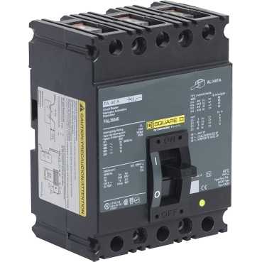 SCHNEIDER ELECTRIC HDL36040 Molded Case Circuit Breaker 600-Volt 40-Amp 600V 40A 