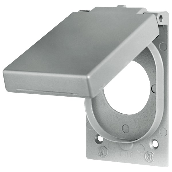 Wallplates and Boxes, Weatherproof Covers, 1- Gang, 1) 1.62
