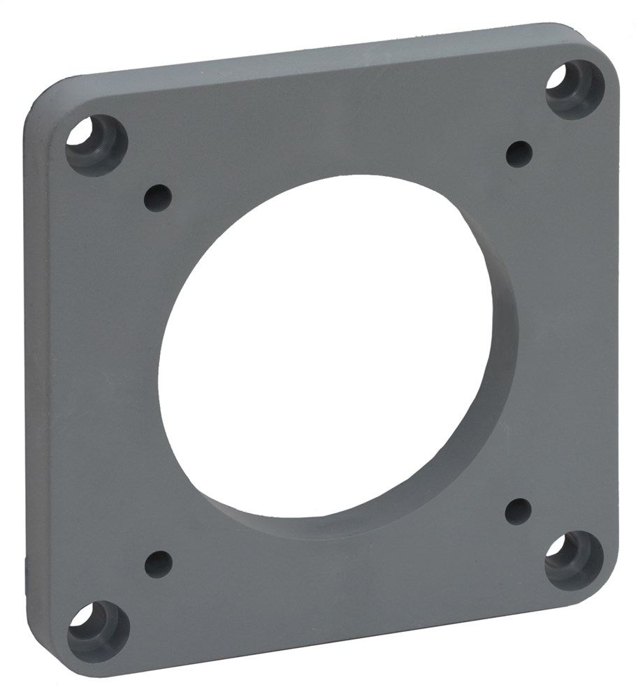 BRYN AP60 ADAPTER PLATE FOR 60A RECEPTACLES AND INLETS