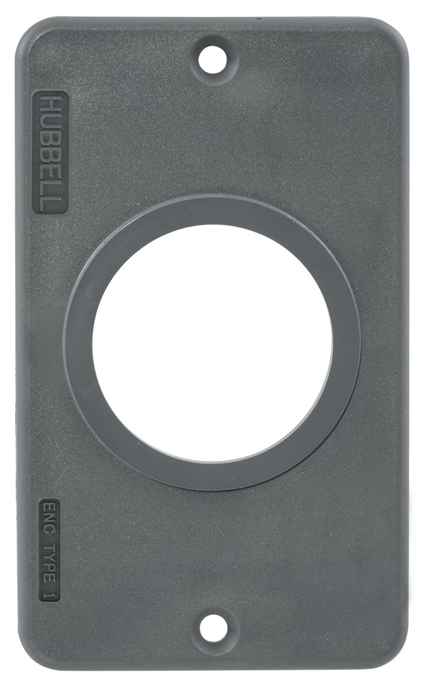 Straight Blade Devices, Portable Boxes, Standard, Plate Only, For 1.39