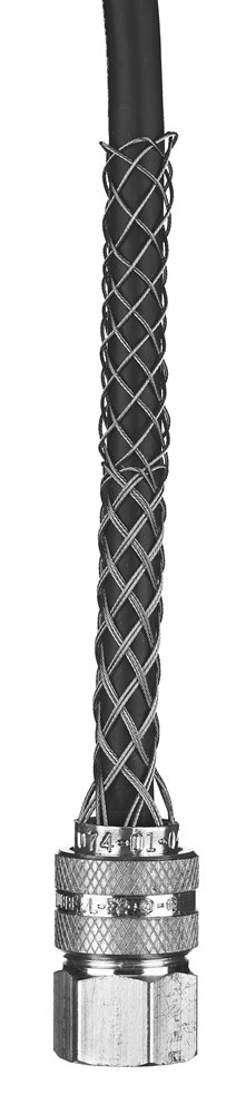 Deluxe Cord Grip, Straight Female, .625-.750