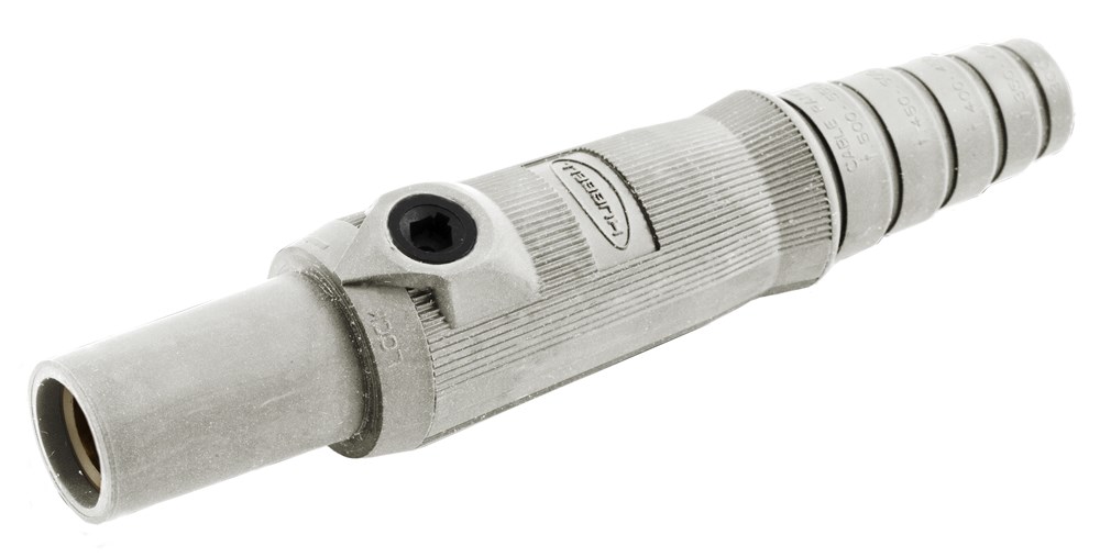 Hubbell Wiring Device Kellems, Single Pole Products, Female Plug, 150Amp Series, White