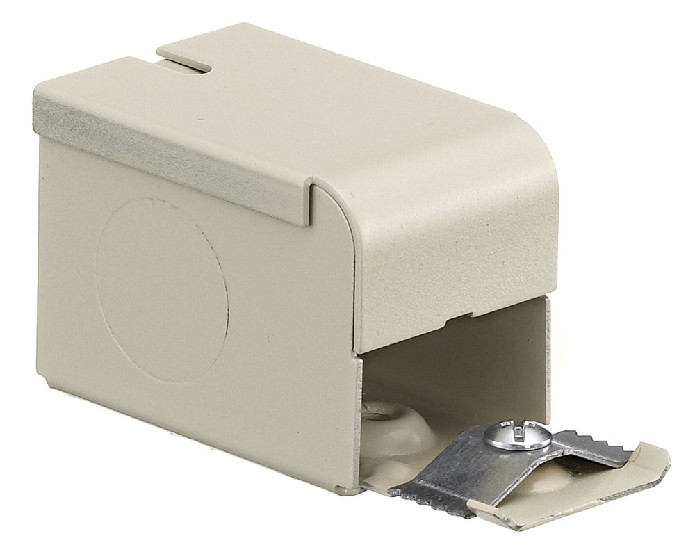 Hubbell Wiring Device Kellems, Metal Raceway, Entrance Fitting, HBL2000Series, Ivory