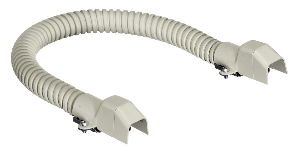 Hubbell Wiring Device Kellems, Metal Raceway, Flexible Section,HBL500/700/750 Series, Ivory