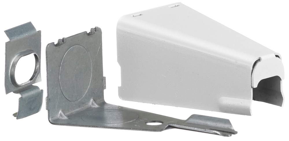 Hubbell Wiring Device Kellems, Metal Raceway, Combination Connector,HBL500/700/750 Series, White