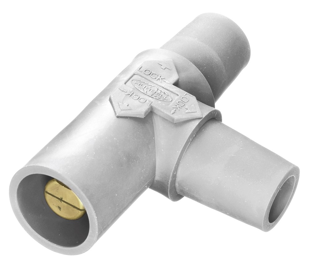 Hubbell Wiring Device Kellems, Heavy Duty Products, Single Pole Devices,Industrial Grade, Female-Female-Male, Tapping 