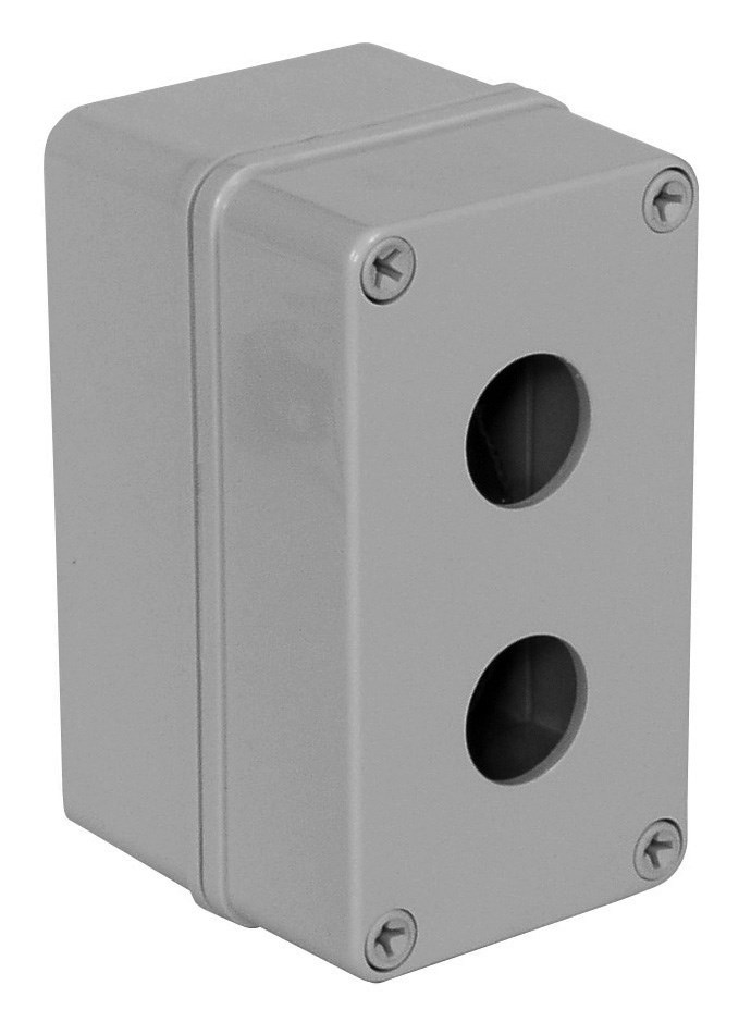 Hubbell Premise Wiring Products, HI-IMPACT Surface Mount Box, NEMA4X,Thermoplastic, 2-Port