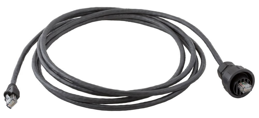 Hubbell Premise Wiring Products, HI-IMPACT Patch Cord, Cat 6 RJ-45 toStandard RJ-45, 20' Length