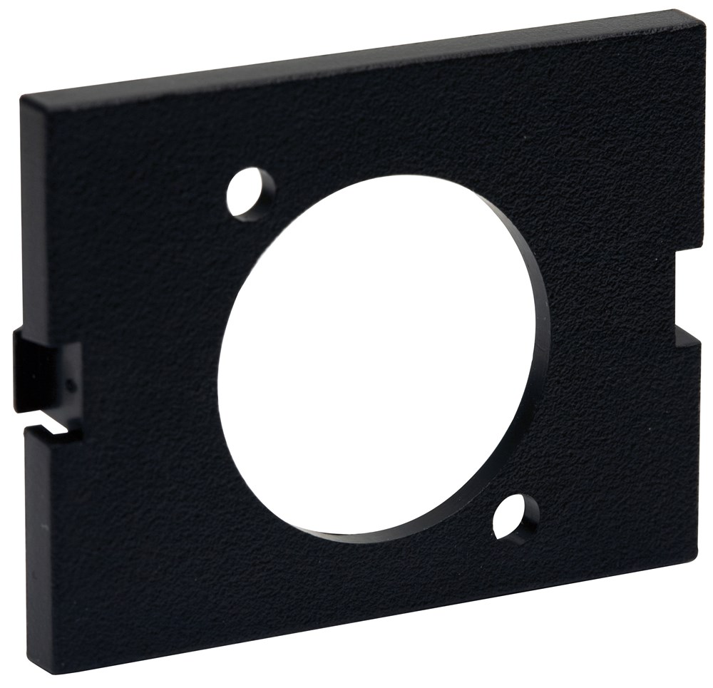 Hubbell Premise Wiring Products, iStation Module, Audio/Video, Unloaded,1.5-Unit, Black, 10 Pack