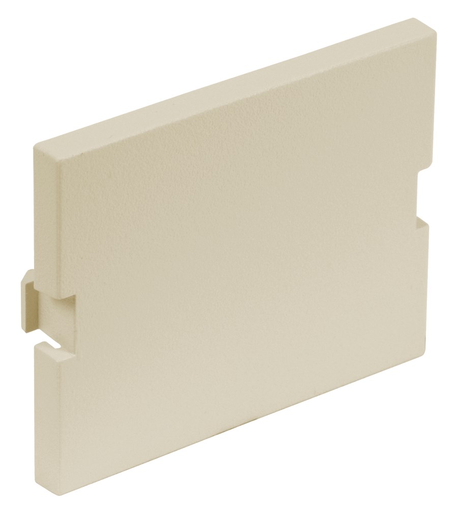Hubbell Premise Wiring Products, Audio/Video Module, Blank, 1.5 Unit,Electric Ivory