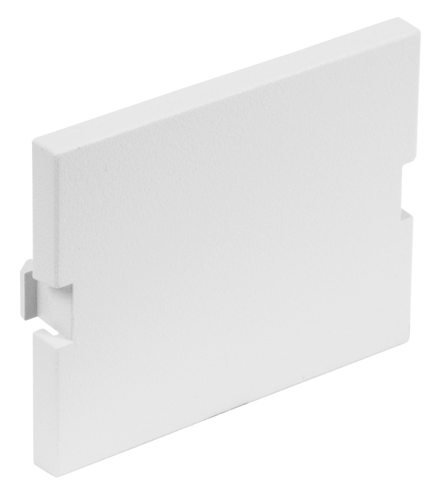 Hubbell Premise Wiring Products, Audio/Video Module, Blank, 1.5 Unit,White