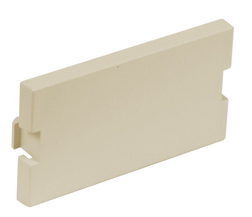 Hubbell Premise Wiring Products, Audio/Video Module, Blank, 1 Unit,Electric Ivory