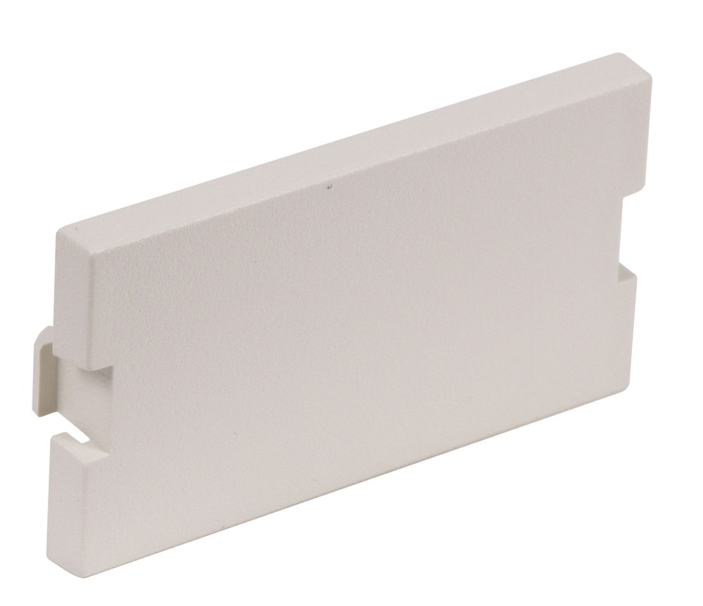 Hubbell Premise Wiring Products, Audio/Video Module, Blank, 1 Unit,Office White