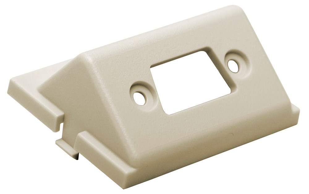 Hubbell Premise Wiring Products, iStation Module, Angled, D Sub,Unloaded, 1.5-Unit, Electric Ivory
