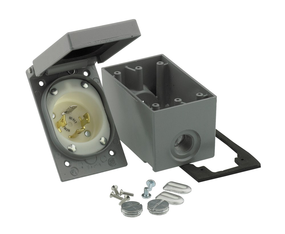 Wallplates and Boxes, Weatherproof Boxes, Accessories, Generator Power Connection Kit