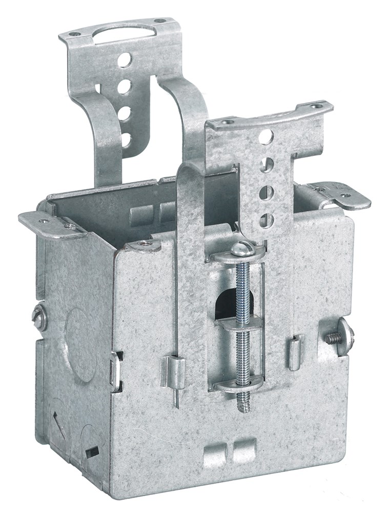 Hubbell Wiring Device Kellems, Floor and Wall Boxes, Residential FloorBox, Deep, Non-Metallic with Clamps