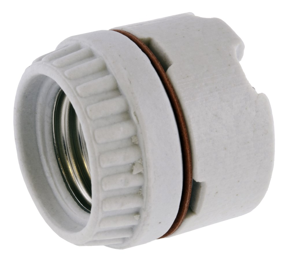 Hubbell Wiring Device Kellems, Incandescent Lamp Holders, Medium Base, 2Piece Sign Mount, Wire Leads