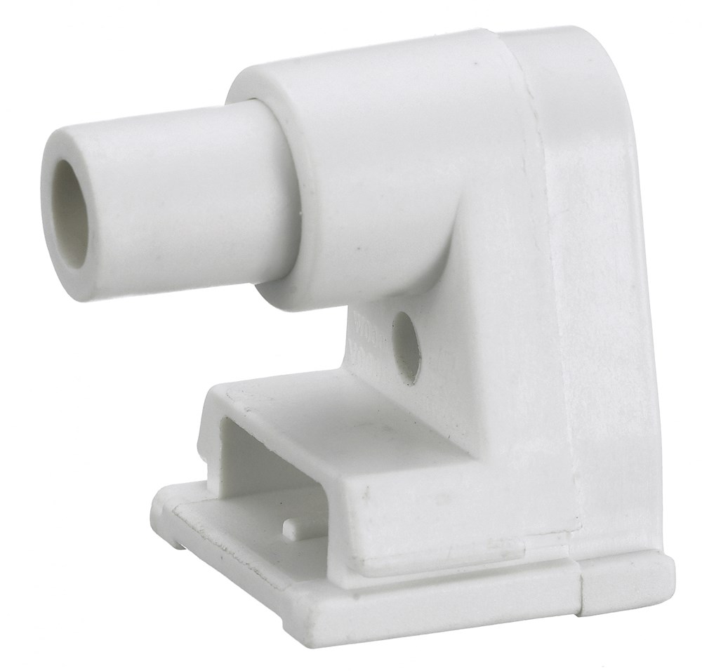 Hubbell Wiring Device Kellems, Lamp Holders and Sockets, FluorescentLamp Holder, Slimline, Slide On, Plunger End, Screw Terminals