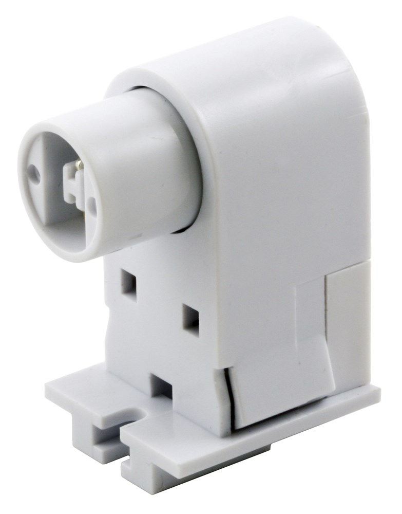 Hubbell Wiring Device Kellems, Fluorescent Lamp Holders, High Output,Slide On, Fixed Side