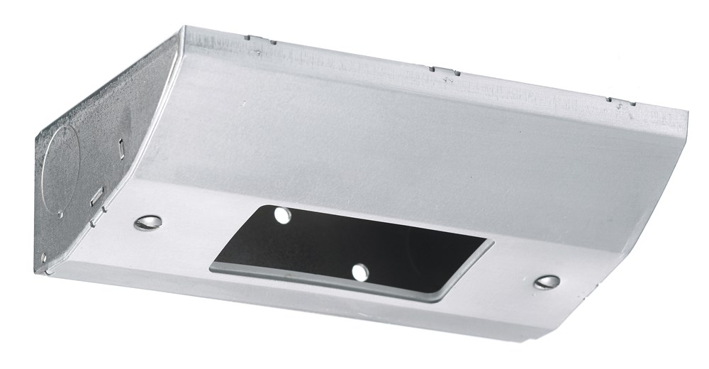 Hubbell Wiring Device Kellems, Under Cabinet Distribution Box, Slim,Metallic, Stainless Steel
